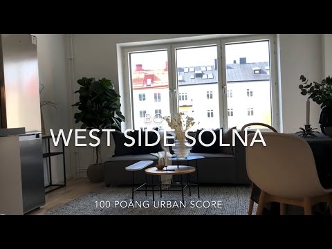Högt upp utan insyn med balkong i söderläge - West Side Solna 2 Rok, 41 kvm