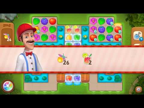 Gardenscapes Hard Level 2942