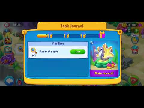 @Fishdom Hermann the Crab Find Treasure Tried 02