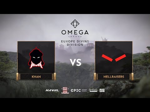 Khan vs HellRaisers, OMEGA League: Europe, bo3, game 1 [Eiritel & 4ce]