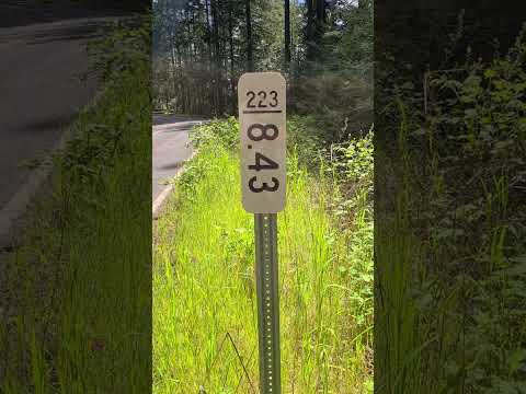 How to read a Highway Mile Marker.
