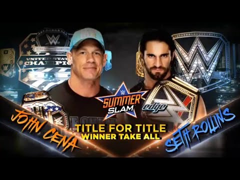 WWE SummerSlam 2015 - Official and Full Match Card HD