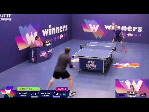 WINners CUP table 1 29.01  Arzanov Dmitrii - Lushchik Andrei  12:00