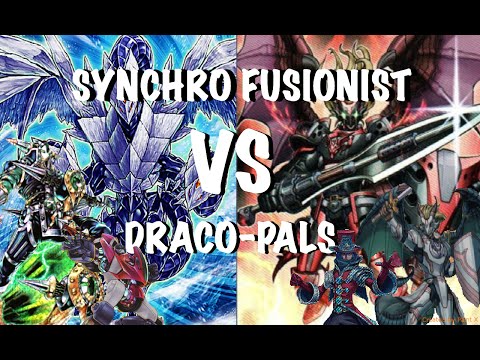 Yu-Gi-Oh Synchro Fusionist Vs Draco-Pals - Full Match (May 2016)