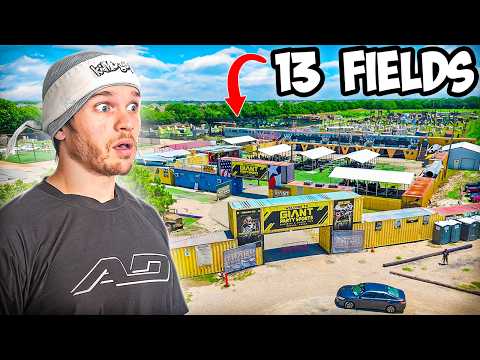 This Giant Paintball Park is INSANE