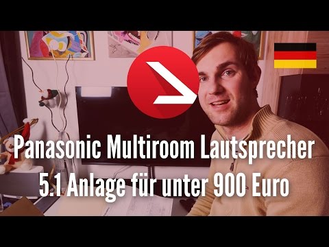 Panasonic All Multiroom Lautsprecher 5.1 Anlage für unter 900 Euro ausgepackt
