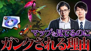 【生存率が変わる】マップを見るだけでは意味がない。ガンクされる人が見落としている5つのポイント【LoL/League of Legends/リーグ・オブ・レジェンド】