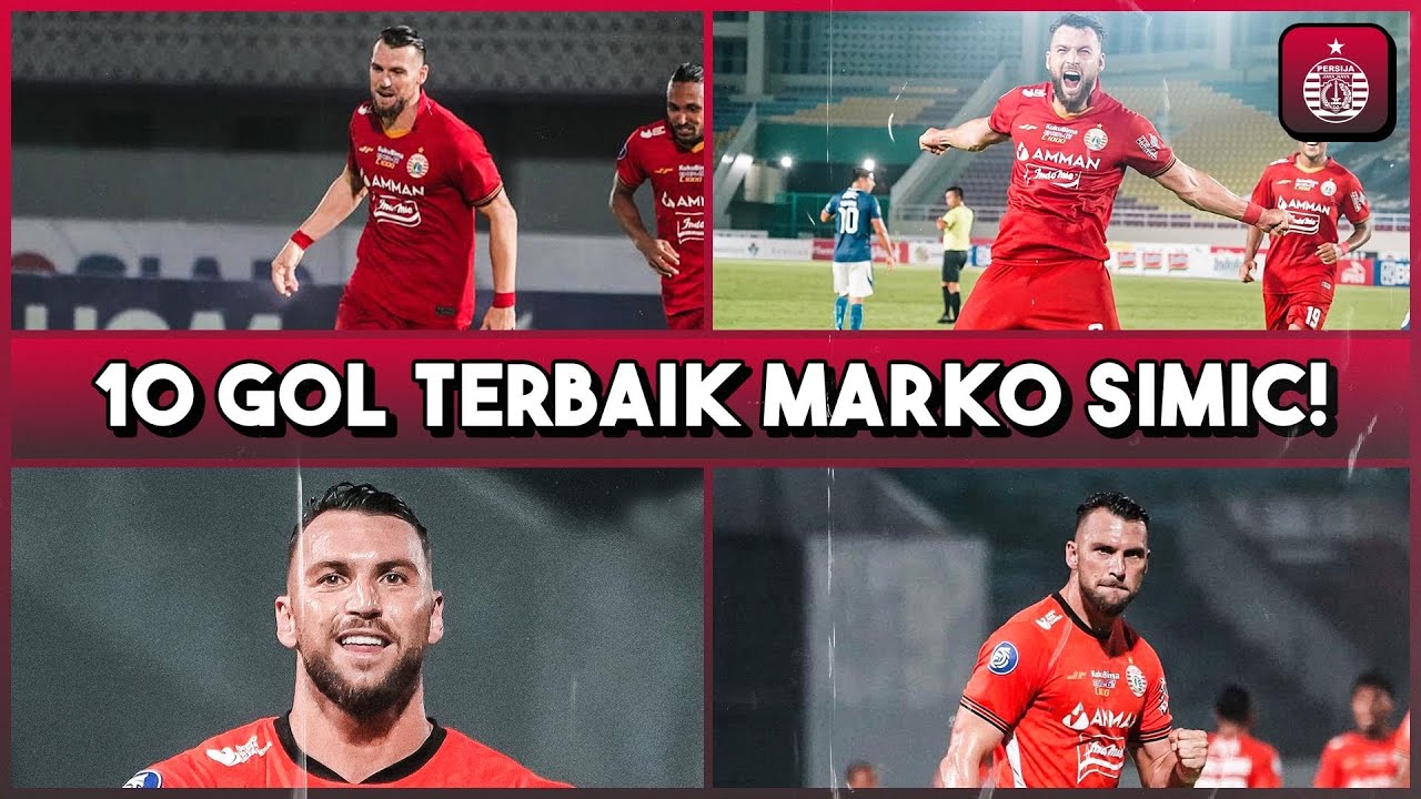 10 Gol Terbaik Marko Simic di Persija