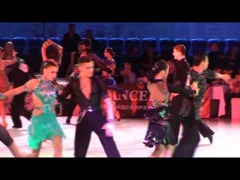 WDSF Open Latin 1/4 paso Ilya Vasilevsky - Kristina Stelnikova