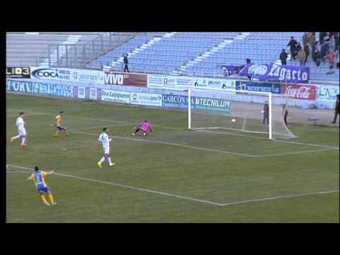 14/02/2016 Real Jaén - Ucam Murcia CF, Gol de Iván Aguilar