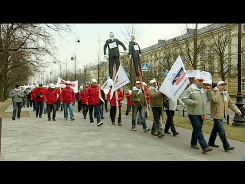 "Solidariedade" protesta contra subida da idade de reforma na Polónia