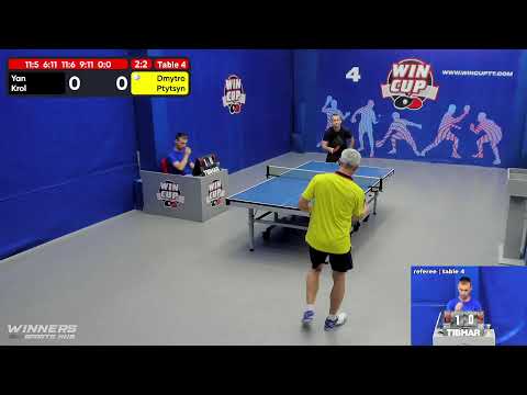 02:30  Миронченко 3-1 Акимов  /  03:00   Кроль 3-0 Птицын  стол 4  ЮГ-7  17.06.22