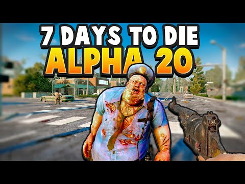 7 Days to Die ALPHA 20 Part 1 (New Weapons, Procedural Generation, Zombie AI, and More!)