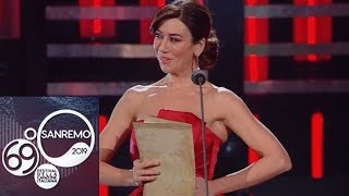 Sanremo 2019 - Virginia Raffaele in &quot;Habanera&quot;