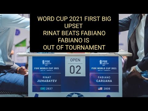 Fabiano Caruana vs Rinat Jumabayev World Cup 2021
