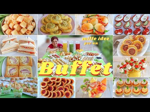 THOUSAND BUFFET IDEAS  - HOW TO ORGANIZE A PARTY HOME - How to Set Up a Buffet