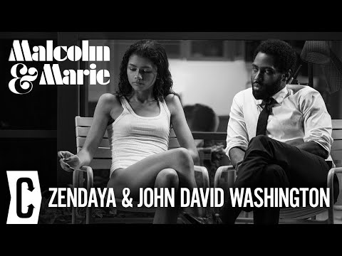 Zendaya and John David Washington on ‘Malcolm & Marie’ and Having to Reshoot Two Days of Filming