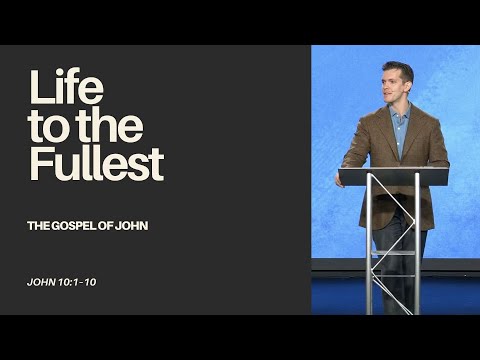 "The Door, The Shepherd, and Abundant Life" (John 10:1-10) - Jonny Ardavanis