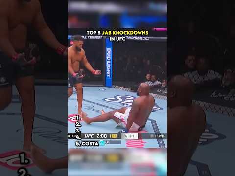 Top 5 jab knockdowns in UFC