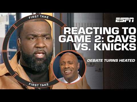 Knicks-Cavs Debate 🏀 Kendrick Perkins and Jay Williams GET FIRED UP 🔥 | First Take