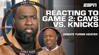 Knicks-Cavs Debate 🏀 Kendrick Perkins and Jay Williams GET FIRED UP 🔥 | First Take MQDEFAULT Thumbnail