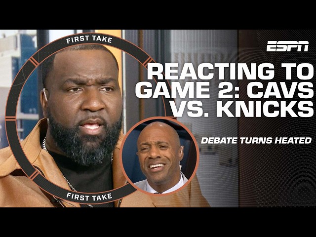 Knicks-Cavs Debate 🏀 Kendrick Perkins and Jay Williams GET FIRED UP 🔥 | First Take SDDEFAULT Thumbnail