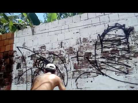 Pixação de fortal - Bacana GDR - Socão GDR  homenageando eterno Falcão GDR