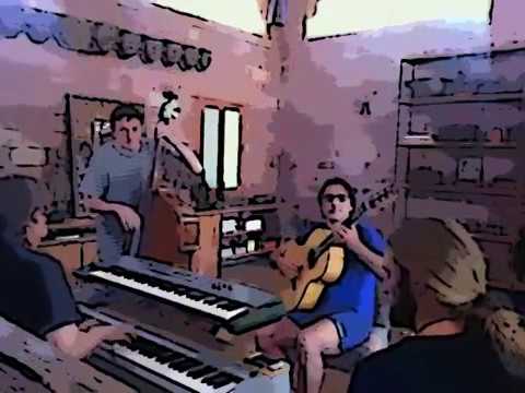 Agustin C. El Bola, Chano Dominguez, Javier Colina, Pablo. EN INDIA.