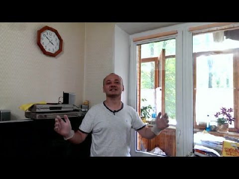 Разблокировка балконной двери. Фурнитура Мако(Maco).