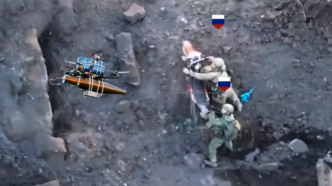 Russian latest attack tactic end in failure. Wave Russian convoys is destroys in one brutal attack