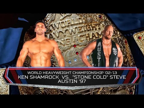 Ken Shamrock vs. Stone Cold Steve Austin "World Heavyweight Championship Series" Simulation