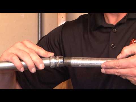 Combination Coupling: 3/4" Rigid to EMT Conversion Coupling RTE75