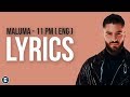 Maluma - 11 PM (Official Lyrics - English Translation - Spanish and English Lyrics ) Maluma - 11 PM (Official Lyrics - English Translation - Spanish and English Lyrics )