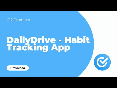 DailyDrive - Habit Tracker video thumbnail