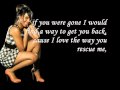 Ashanti-Rescue Me Lyrics