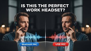 Is This the PERFECT Work Headset? 🤔 Rownfusny Wireless Headset Review (Mic Test)