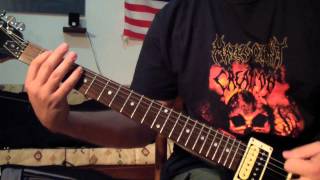 Malevolent Creation - Slaughter House (guitar cover)
