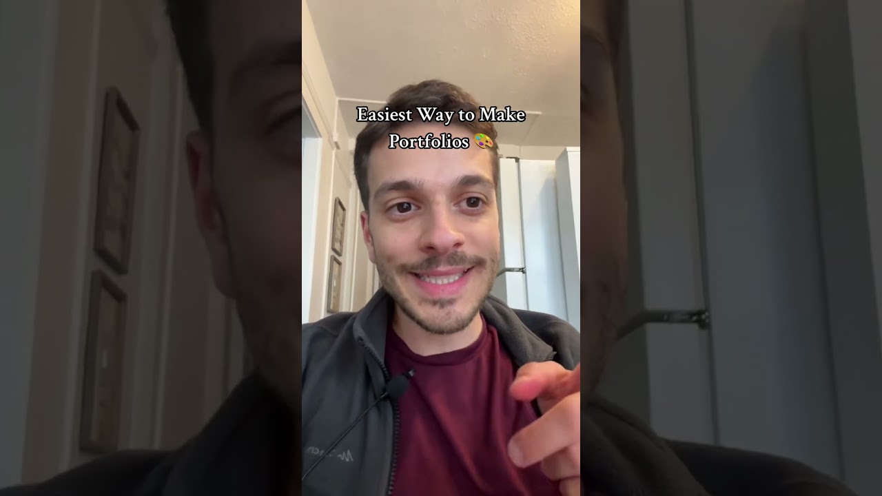 The easiest way to make a portfolio