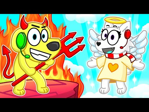 ANGEL SNOWI vs DEMON TYLER in Roblox!