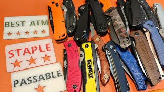 Knives under $30 (Rating all my Budget Knives)