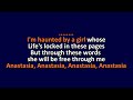 Sponge - I Am Anastasia - Karaoke Instrumental Lyrics - ObsKure