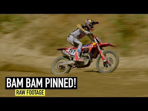 Justin Barcia WIDE OPEN at Glen Helen! | RAW