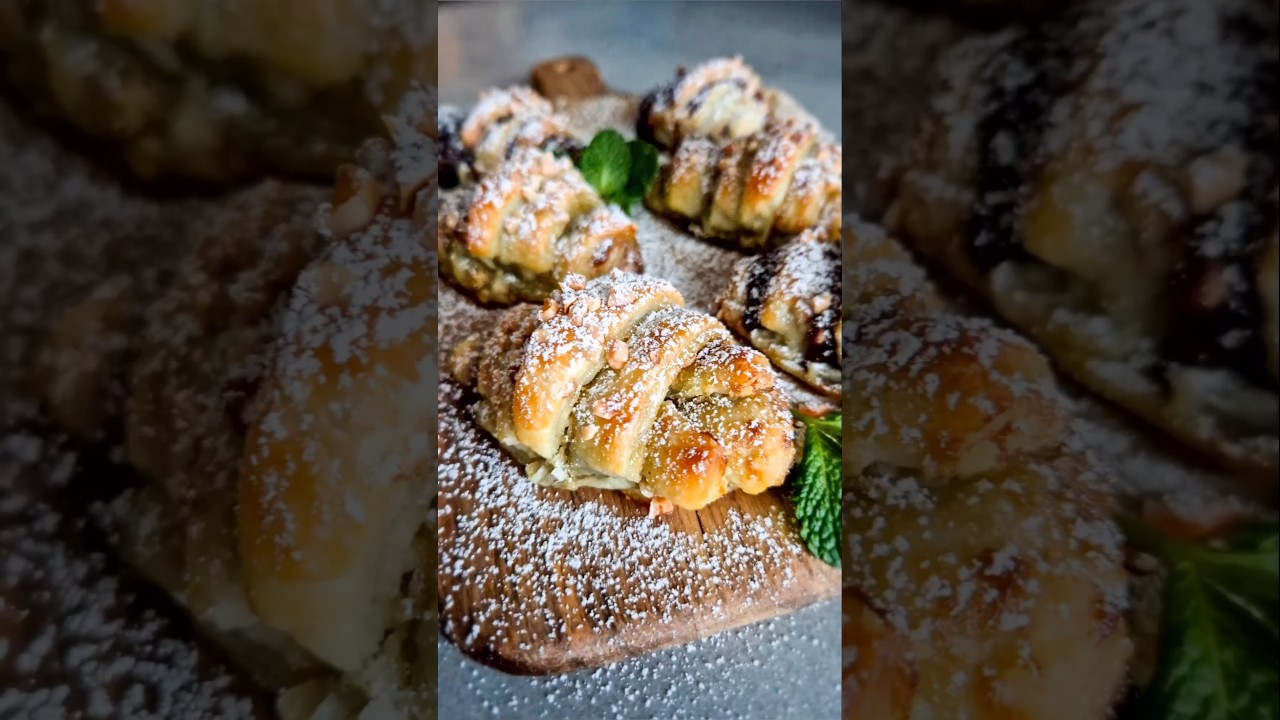 YouTube-Video: Süße Mini Croissants