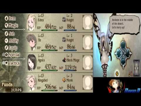 Bravely Default - Walkthrough [Hard Difficult] Part 17