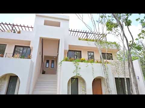 Video tour: exterior overview of StellarResidences townhouses at Tulum Gardens