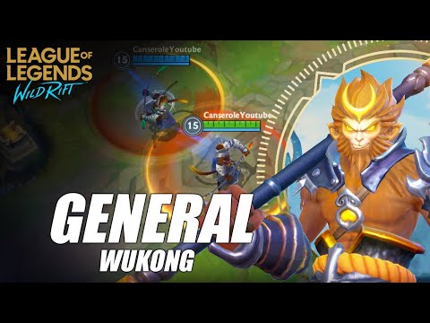 League of Legends: Wild Rift General Wukong Skin Spotlight