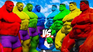 HULK COLORS BATTLE - HULK BATTLE- EPIC SUPERHEROES WAR