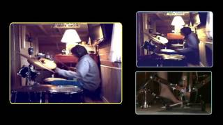 (SANTA CLAUS IS COMING) In a Boogie-Woogie Choo-Choo train (drum cover by Donae)