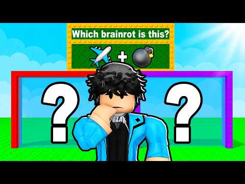 ROBLOX GUESS EMOJI For BRAINROTS!
