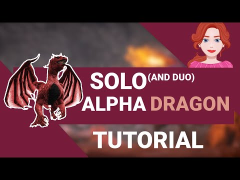 Solo-Kill Alpha Dragon Boss TUTORIAL with Megalosaurus and Deinonychus